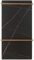 Электрический полотенцесушитель Black&White Universe 432x810 38900 Коричневый с золотом