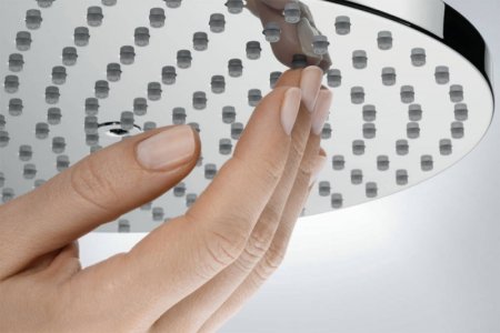 Душевая система Hansgrohe Raindance Select S Showerpipe 27633670 с термостатом Черный матовый 