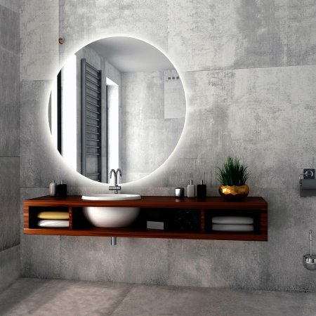 Зеркало Creto Elegante 100 21-D1000E с подсветкой с сенсорным выключателем 