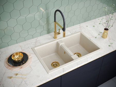 Мойка кухонная Paulmark PM238150-BE бежевая 