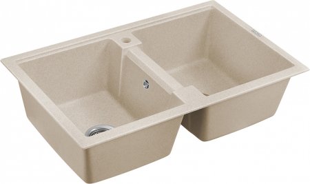 Мойка кухонная Paulmark PM238150-BE бежевая 