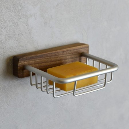 Мыльница Bronze de Luxe Forest 10703C Орех Хром матовый 