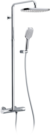 Душевая система с термостатом AltroBagno Aperto 030409 Cr 