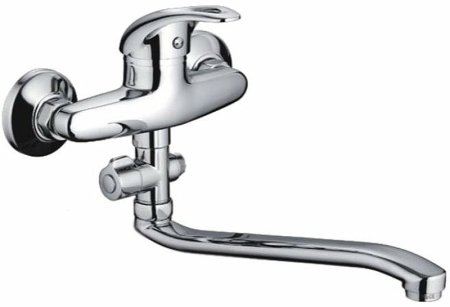 Смеситель для ванны Frap H02 F2102-B универсальный Хром 