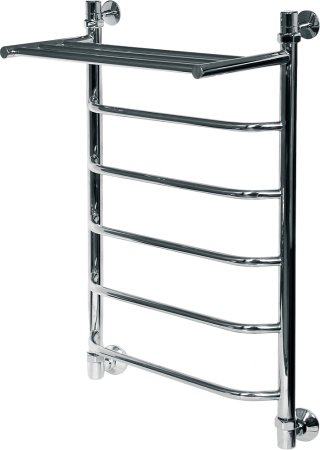 Полотенцесушитель водяной Ника Trapezium ЛТ ВП 80/40-6 с полкой 