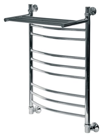 Полотенцесушитель водяной Ника Arc ЛД (г2) ВП 80/60-9 с полкой 