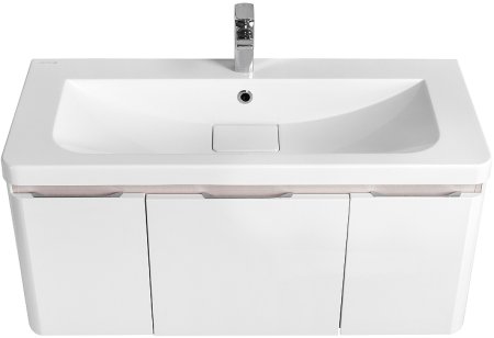 Тумба под раковину Aquaton Шерилл 105 1A206301SH010 подвесная Белая 