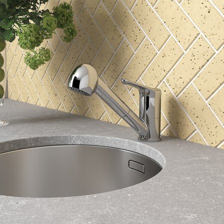 Смеситель для кухни Paini Pilot 04CR568RU Хром 