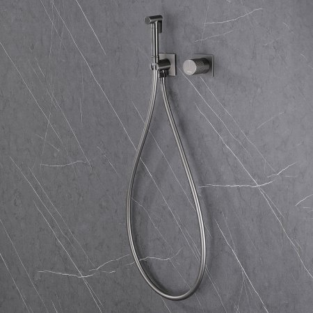 Гигиенический душ со смесителем Abber Rund AF8725NG Никель 