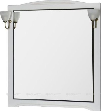 Зеркало Aquanet Луис 110 белый 