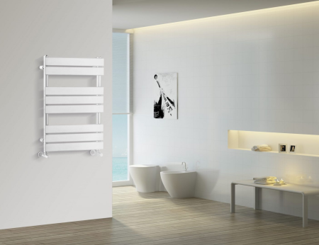 Полотенцесушитель водяной Boheme Venturo 720-MW 800х500 см. белый матовый 