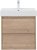 Тумба с раковиной Aquanet Nova Lite 60 дуб крафт (2 ящика) 