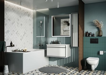 Зеркало Roca Aneto 80 812363000 с подсветкой с сенсорным выключателем и подогревом 