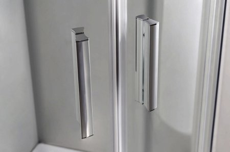 Душевой уголок Vincea Scala 90х90 VSQ-2SC900CL профиль Хром стекло прозрачное 