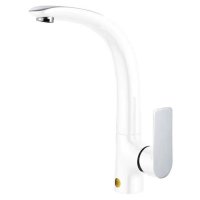 Смеситель для кухни GANZER SUSANNE GZ21021F WHITE/CHROME