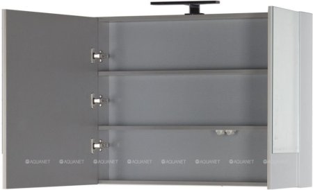 Зеркало-шкаф Aquanet Верона 90 белый 