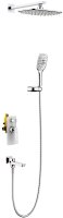 Душевая система Timo Helmi SX-4099/00-16SM Хром Белая