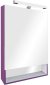 Зеркальный шкаф Roca The Gap 60 ZRU9302751 Фиолетовый 