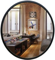 Зеркало Azario Манхэттен-лофт 70 ФР-00002429 Черное