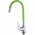 Смеситель для кухни с гибким изливом HANSEN H59004Т Хром/Зеленый 