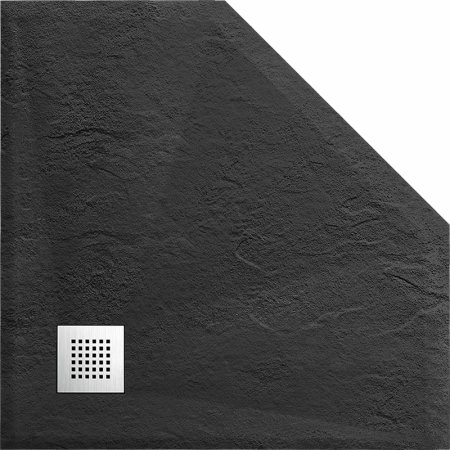 Душевой поддон из искусственного камня Vincea 90x90 VST-4SP9090A Антрацит 