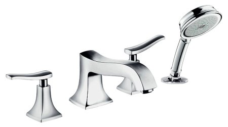 Смеситель Hansgrohe Metris classic 31314000 на борт ванны 