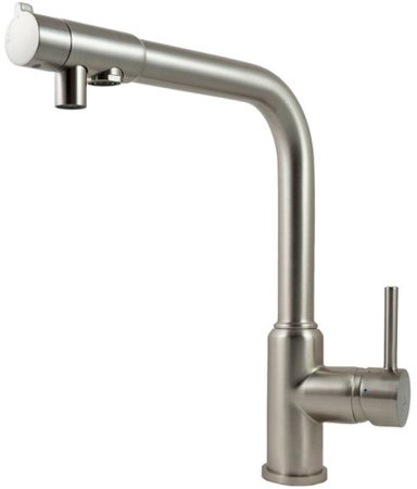 Смеситель для кухни Kaiser Teka БР13044-5 с фильтром Серебро 