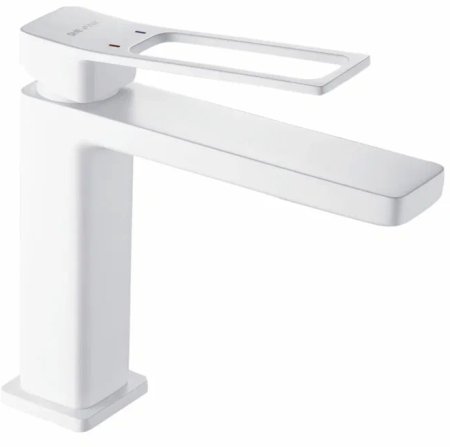 Смеситель для раковины Shevanik S6901C, белый 
