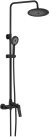 Душевая система Shevanik S8436H, черный 