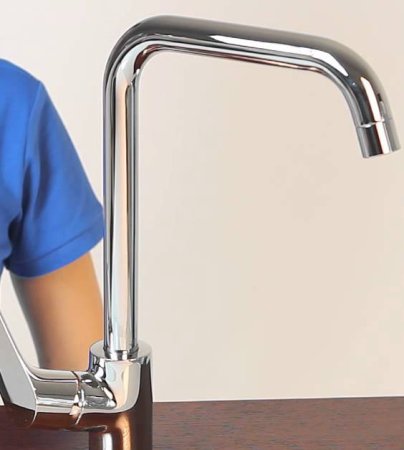 Смеситель Hansgrohe Focus M41 31822000 для кухонной мойки, хром 