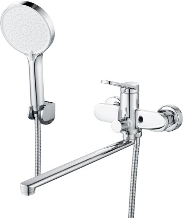 Смеситель для ванны Shevanik S4322, хром 