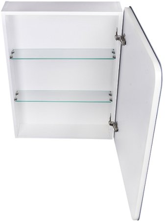 Зеркальный шкаф Style Line Каре 50 СС-00002302 с подсветкой Белый с сенсорным выключателем 