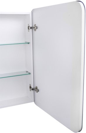 Зеркальный шкаф Style Line Каре 50 СС-00002302 с подсветкой Белый с сенсорным выключателем 