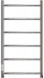 Электрический полотенцесушитель Point Афина PN04758 П6 500x800 диммер слева Хром 