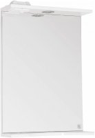 Зеркало Style Line Инга 50/С ЛС-00000392 с подсветкой Белое с механическим выключателем Зеркало Style Line Инга 50/С ЛС-00000392 с подсветкой Белое с механическим выключателем
