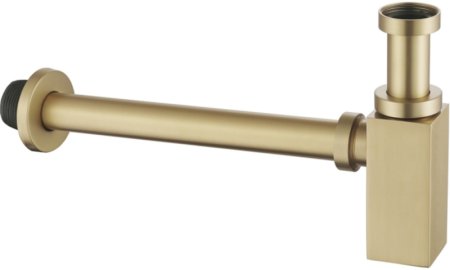 Сифон для раковины ABBER AF0031G золото матовое 