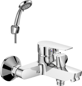 Смеситель для ванны Rossinka S S35-31 Хром 