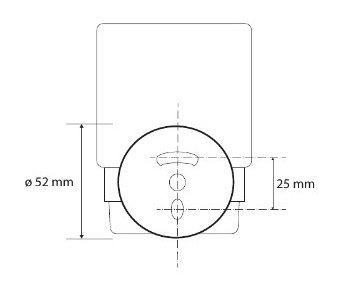 Стакан Bemeta Trend-I 104110018f настенный, хром/розовый, матовое стекло 