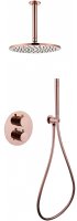 Душевая система Abber Wasser Kreis AF8121RG Розовое золото
