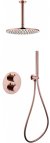Душевая система Abber Wasser Kreis AF8121RG Розовое золото 