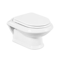 Унитаз подвесной Cezares King Palace, с крышкой-сиденьем CZR-T-163-M-S-G