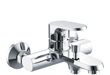 Смеситель для ванны Bravat Pure F6105161C-01, хром 