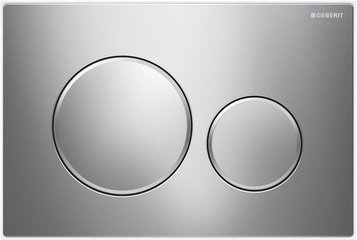 Кнопка смыва Geberit Sigma 20 115.882.KN.1 хром матовый 