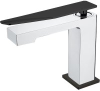 Смеситель для раковины Boheme Q 141-CRB.2 Хром Черный