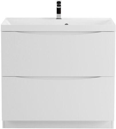 Тумба с раковиной BelBagno MARINO-800-2C-PIA-BL-P 