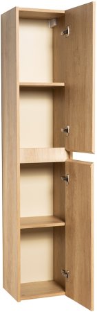 Шкаф пенал подвесной BelBagno KRAFT-1600-2A-SC-RNN-L Rovere Nebrasca Natur 