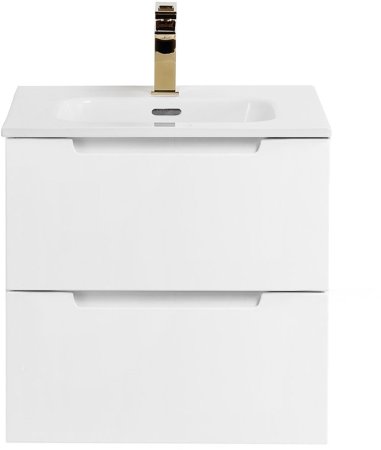 Тумба с раковиной BelBagno ETNA-500-2C-SO-BL Bianco Lucido 