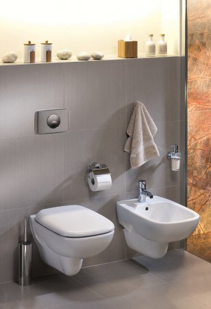 Унитаз подвесной IFO Sjoss Rimfree RP313200500 без внутреннего ободка 