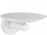 Мыльница Boheme Uno 10973-MW Белая матовая