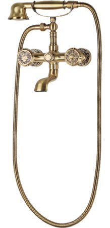 Смеситель для ванны и душа Bronze de Luxe Royal 10119 Бронза 